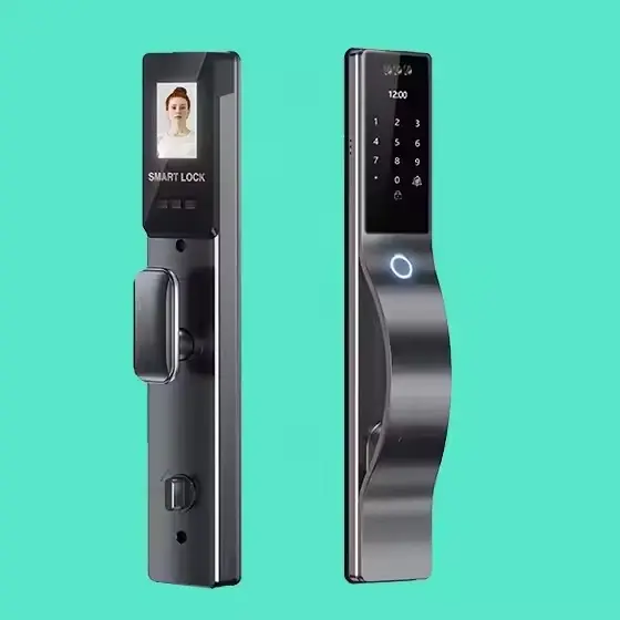 Lifelibero entrée sans clé électrique Intelligent Tuya 3D reconnaissance faciale entièrement automatique empreinte digitale serrure de porte intelligente pour 6068