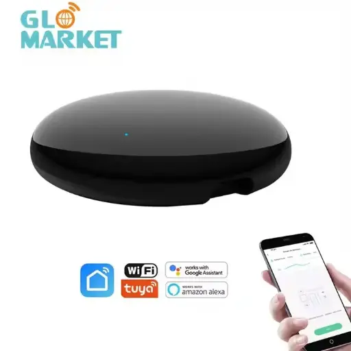 Télécommande IR Universelle Glomarket Tuya Wifi/Zigbee Avec Capteur De Température Et d'Humidité Pour Maison Intelligente